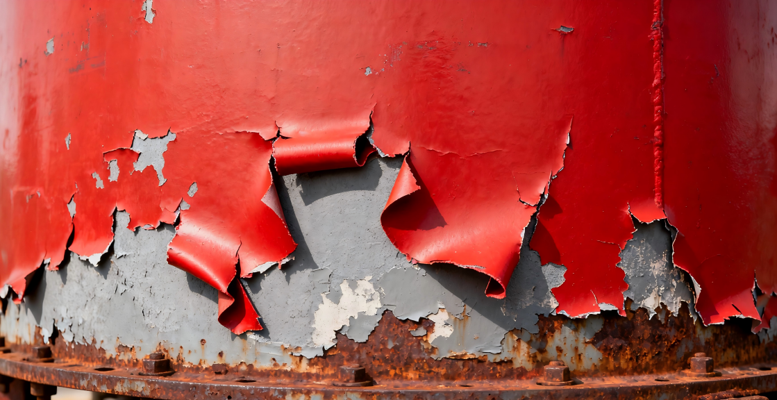 紅色防腐漆脫落.png